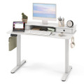 48" x 24" Electric Standing Desk with 2 Drawers product image