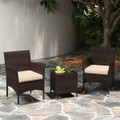 Outdoor Conversation Set with Cushions (3-Piece) product image