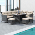  7-Piece Patio Sectional Furniture Set product image