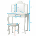 Kid's Vanity Table with Stool  product image