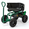 Adjustable Rolling Scooter with Swivel Seat product image