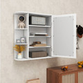 Mirrored Wall-Mounted Bathroom Vanity product image