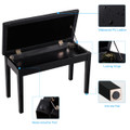 Padded PU Leather Duet Piano Bench product image