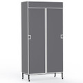 2-Tier Clothing Rack with Cover product image