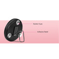 Compact 30X Magnifying Mirror with Dimmable LED & Tweezers product image