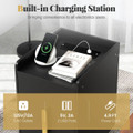 Nightstand with Charging Station & Drawers product image