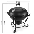 17-Inch Charcoal BBQ and Fire Pit product image