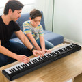 88-Key Folding Piano Keyboard with Wireless MIDI and Dual Speakers product image