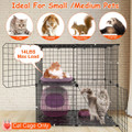 2-Tier Cat Kennel Cage  product image