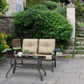 Patio Loveseat and Coffee Table Set (2-Pieces) product image