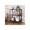 Foldable Storage Shelf with Wheels (3/4/5-Tier Options) product image