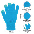 Unisex Ultra-Soft Touchscreen Gloves (6-Pair) product image