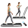 SuperFit™ 2-in-1 2.25HP Under Desk Electric Folding Treadmill with Remote Control product image