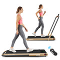 SuperFit™ 2-in-1 2.25HP Under Desk Electric Folding Treadmill with Remote Control product image