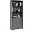 Standing Bookcase with Storage Cabinet product image