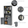 Standing Bookcase with Storage Cabinet product image