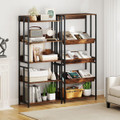 62" Tall 5-Tier Bookshelf with Tiltable Shelves product image