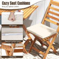 3-Piece Folding Outdoor Bistro Set  product image