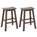 29" Patio Bar Stool with Curved Seat (Set of 2) product image