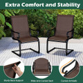 Outdoor C-Spring Motion Rocking Chairs (Set of 2) product image