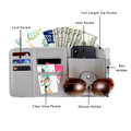 Leather Car Visor Multiple Pocket Organizer Pouch (1- to 5-Pack) product image