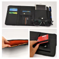 Leather Car Visor Multiple Pocket Organizer Pouch (1- to 5-Pack) product image