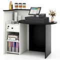 Counter Desk with Side Shelves  product image