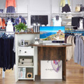 Counter Desk with Side Shelves  product image