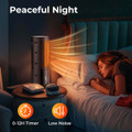 17-Inch 1500W PTC Fireplace Tower Space Heater  product image