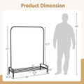 Industrial Heavy Duty Metal Garment Rack product image