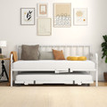 Twin Size Daybed with Pop-up Trundle, Charging Station and Built-In LED Lights product image