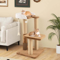 44" Indoor Cat Tree with Perch Scratching Posts  product image
