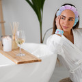 Non-Slip Bubble Spa Headband with Wristbands (3-Pack) product image