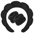 Non-Slip Bubble Spa Headband with Wristbands (3-Pack) product image