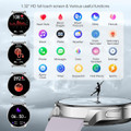 Smart Watch for Women (Answer/Make Call), Fitness Tracker for Android and iOS Phones, Waterproof Smartwatch with 1.32 Inch HD Touch Screen, Voice Control,Purple product image