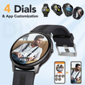 Smart Watch for Men Women, Smart Watch for Android and iOS Phones, IP68 Waterproof, Full Color Touch Screen, Sleep Monitor,Black product image