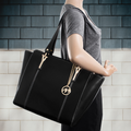 McKlein Alicia Leather Tablet Tote Bag product image