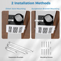 50/80/110 CFM Ceiling Mount Exhaust Ventilation Fan product image