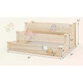 3-Tier Wooden Raised Garden Bed with Open-Ended Base  product image