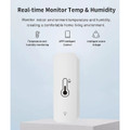 WiFi Humidity Temperature Monitor,Smart Hygrometer Thermometer for Remote Monitor and Alert,No Hub Required,Compatible with Alexa (4Pack) product image