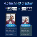 32GB MP3 Player with Bluetooth and WiFi,MP3 Player with Spotify,Audible,Pandora,Amazon Music,Android 4In Touchscreen Music Player product image