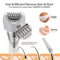 Epilator for Women, 6 in 1 Epilator Hair Removal for Women, Shaver, Bikini, Face Razor, Facial Brush, Face Massage and Body Exfoliator product image