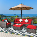 6-Pieces Patio Rattan Furniture Set  product image