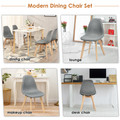 Modern Mid Century Fabric Dining Chairs (Set of 4) product image