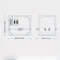 Universal Power Travel Plug Adapter - Foldable (1 or 2-Pack) product image