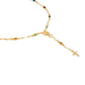 14K Gold Virgin Mary Rosary Necklace product image