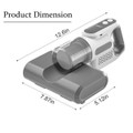 Bed Vacuum Cleaner, Handheld UV Deep Mattress Vacuum Cleaner with HEPA Filter, Effectively Clean Up for Pillows, Sheets, Mattresses, Sofas product image