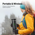 Portable Electric Espresso Mini Machine, Coffee Maker with Ground Coffee and NS Capsule for Machine, Perfect for Hiking,Camping,Office(Black) product image