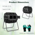 40-Gallon Garden Tumbling Composter product image