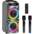 BR-37K Bluetooth Karaoke Machine System with 2 Wireless Microphones product image